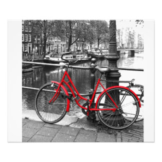 The Red Bike 1 art photo