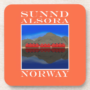 The Red Boat Houses Sunndalsøra Norway Coaster