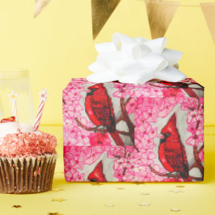 THE RED CARDINAL WRAPPING PAPER