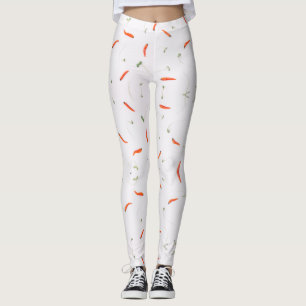 THE RED CHILI. IT'S HOT ! LEGGINGS