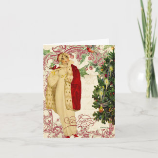 The Red Christmas Coat Holiday Cards