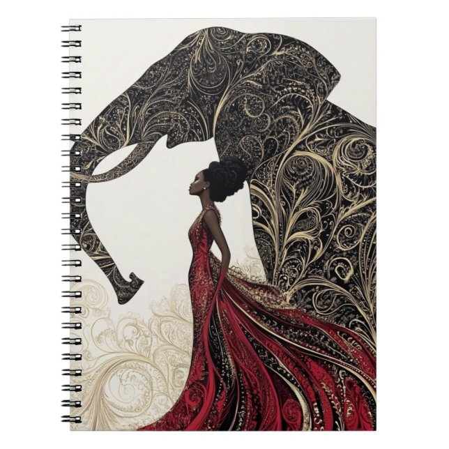 The Red Elephant Edition9 Notebook (Front)