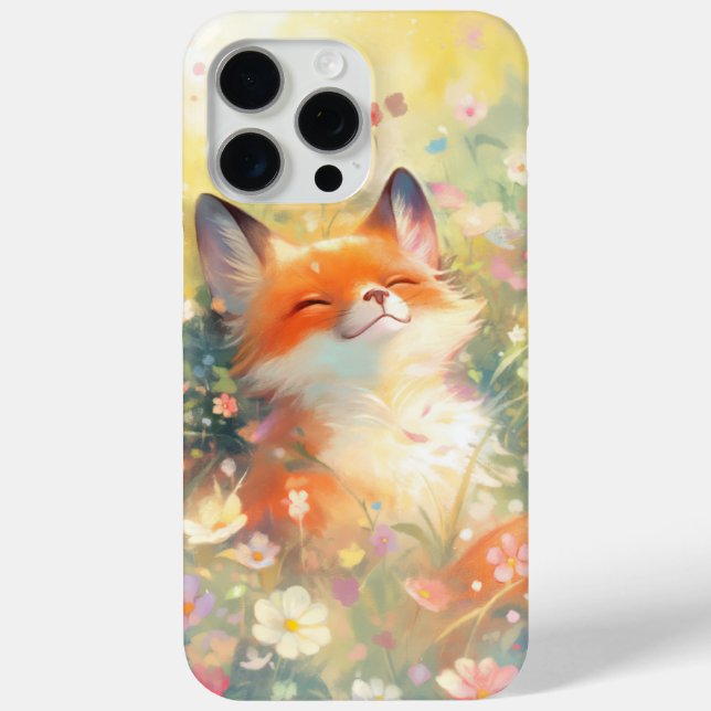 The Red Fox Meadow Hideaway Case-Mate iPhone Case (Back)