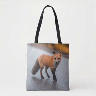 The Red Fox  Tote Bag