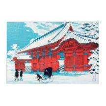 The Red Gate of Hongo in Snow (1926)