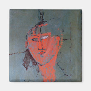 The Red Head, c.1915 Magnet
