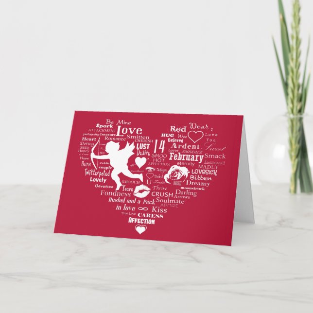 The Red Heart Holiday Card (Front)