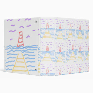 The Red Lighthouse and the Yellow Pier Binder