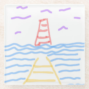 The Red Lighthouse and the Yellow Pier Coaster