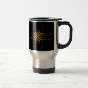 The Red Medallion By Alexandra Cook aka Linandara Travel Mug