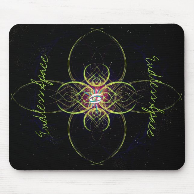 The Red Medallion in Endless Space Mouse Pad (Front)