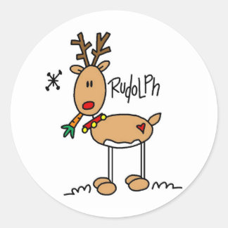 The Red Nosed Reindeer Sticker