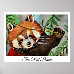 The Red Panda Poster
