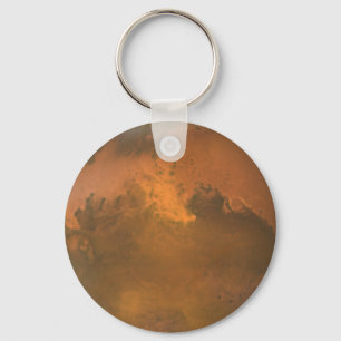 The Red Planet Mars Keychain