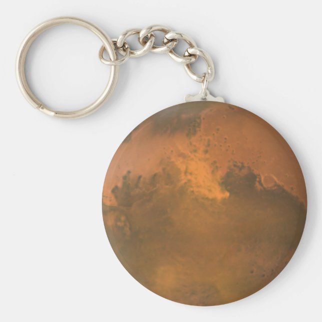 The Red Planet Mars Keychain (Front)