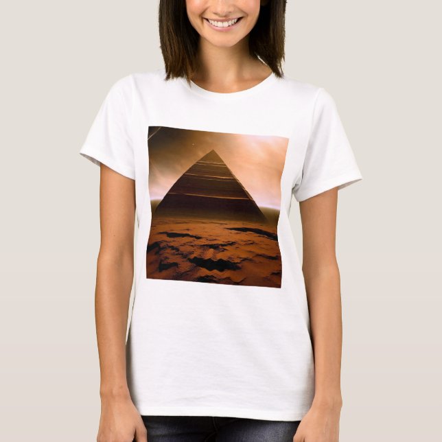 The Red Planet’s Pyramid T-Shirt (Front)