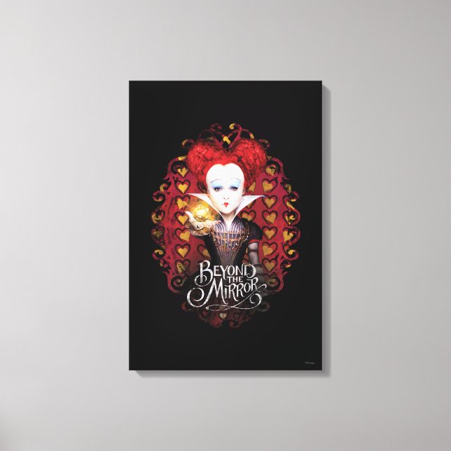 The Red Queen | Beyond the Mirror 2 Canvas Print (Front)