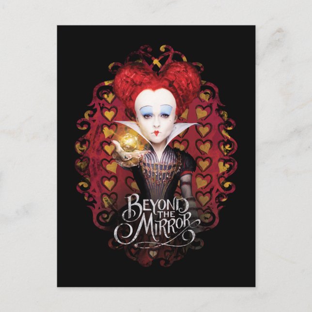 The Red Queen | Beyond the Mirror Postcard (Front)