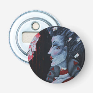 The Red Queen Orig Art Wonderland Bottle Opener