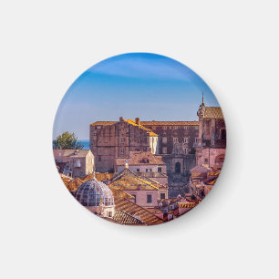 The red roofs from Dubrovnik Magnet