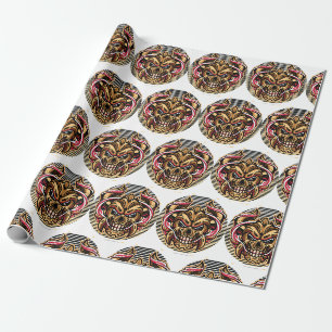 The Red Samurai Collection Wrapping Paper
