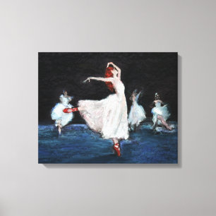 The Red Shoes Canvas Print