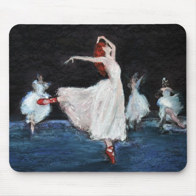 The Red Shoes Mouse Pad (Front)
