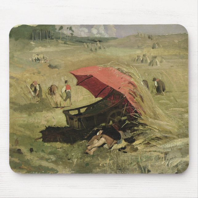 The Red Sunshade, c.1860 Mouse Pad (Front)