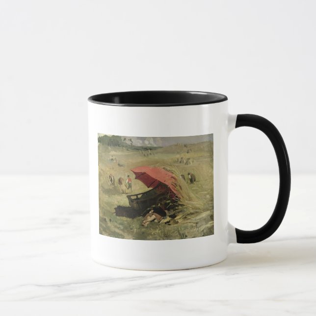 The Red Sunshade, c.1860 Mug (Right)