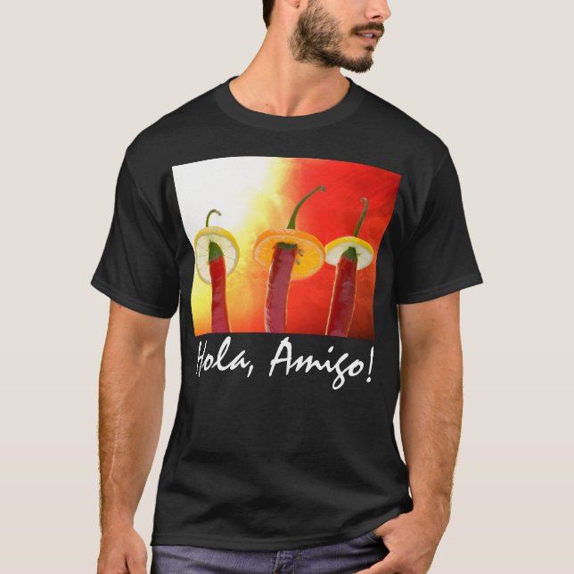 The Red, The Hot, The Chili T-Shirt (Front)
