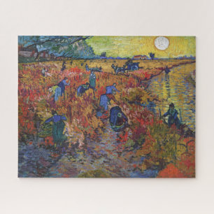 The Red Vineyard   Vincent van Gogh   Jigsaw Puzzle