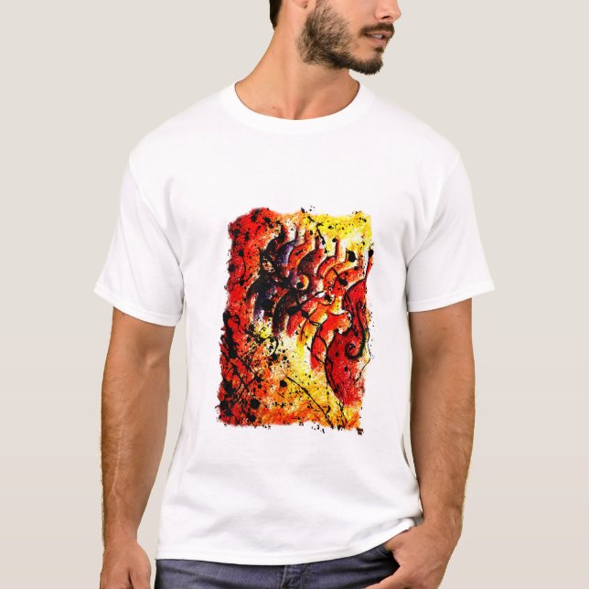the red violin T-Shirt (Front)