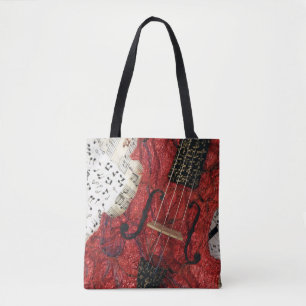 The Red Violin Tote Bag