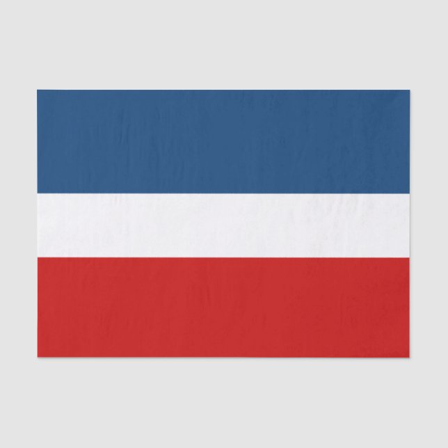 The Red White and Blue 10lb Tissue Paper, White Tissue Paper (Front)