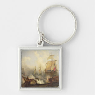 The Redoutable at Trafalgar, 21st October 1805 Keychain