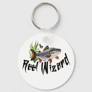The Reel Wizard Rainbow Trout  Keychain
