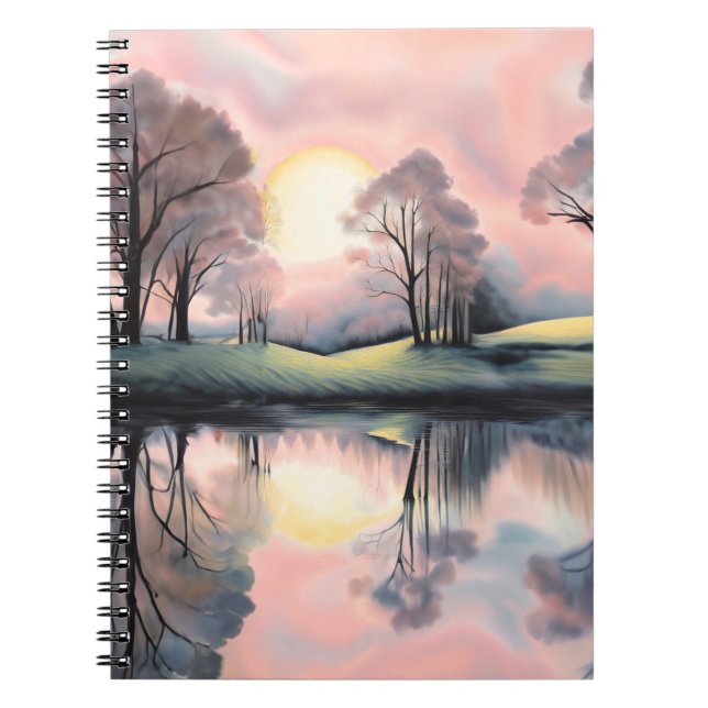 The Reflections of Dawn Notebook (Front)