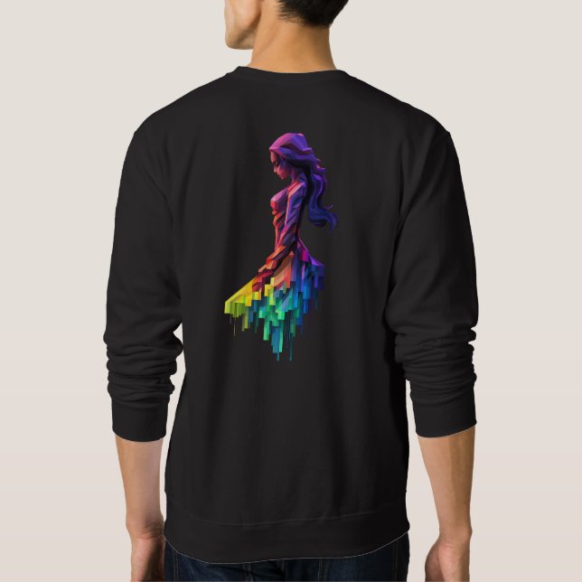 The Reflective Lady Sweatshirt (Back)
