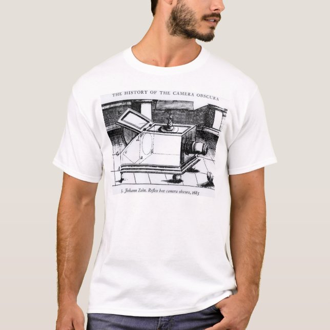 The reflex box camera obscura T-Shirt (Front)