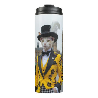 The Regal Sphynx in his dashing suit at Parliament Thermal Tumbler
