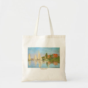 The Regatta at Argenteuil by Claude Monet Tote Bag