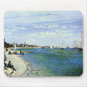 The Regatta at Saint-Adresse Mouse Pad