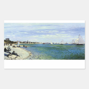 The Regatta at Saint-Adresse Sticker