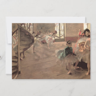 The Rehearsal by Edgar Degas, Vintage Ballet Art