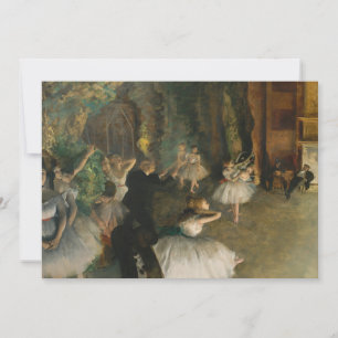 The Rehearsal of the Ballet Onstage   Edgar Degas