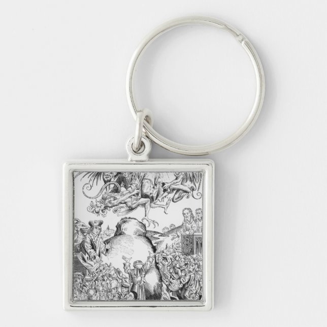 The Reign of Antichrist Keychain (Front)