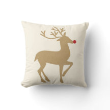 The Reindeer Rustic Red Nose Holiday