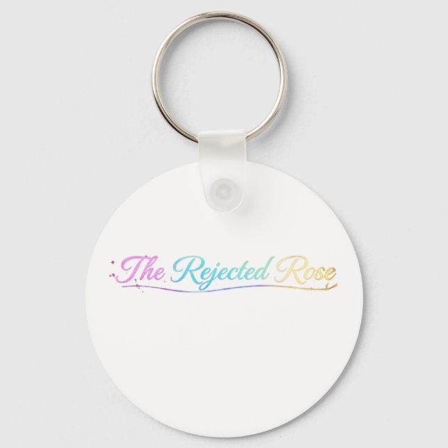 The Rejected Rose: Official Yellow "Mom's Choice"  Keychain (Front)