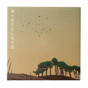The Relaxing Evening Sunset Tile