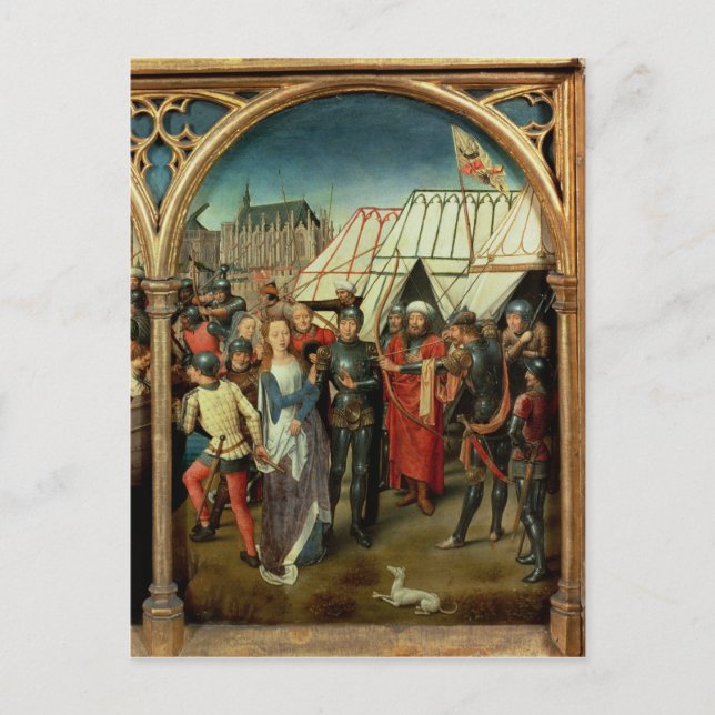 The Reliquary of St. Ursula, 1489 Postcard (Front)